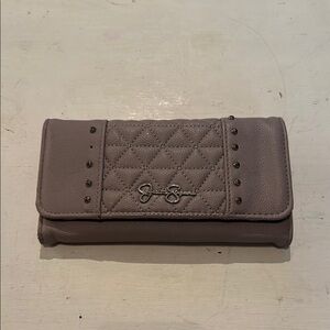 Gray Quilted Women's Bag